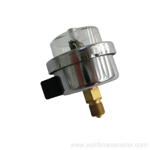 63mm dry 1/4" npt lower mount pressure gauge